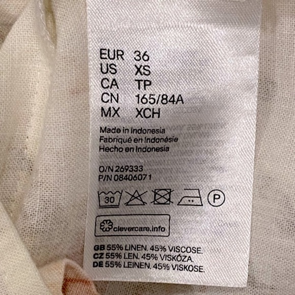 Puff Sleeve Floral Sweetheart Neck Linen Prairie Style Top - Picture 9 of 9